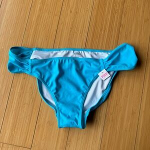 VS PINK blue bikini bottoms